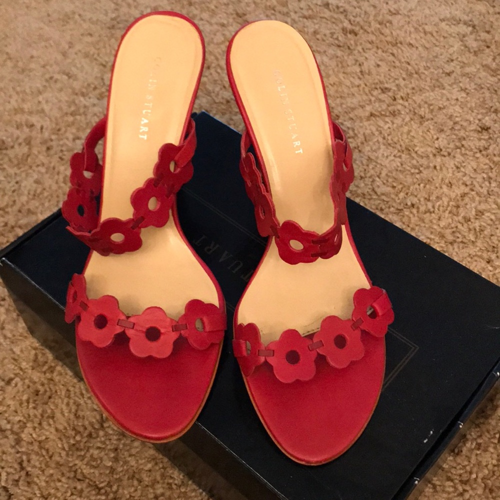 Red high heels